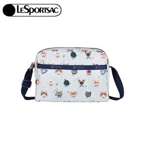 |快速出貨|Lesportsac DANIELLA CROSSBODY 拉鍊斜背包 側背包 送禮-晴空貓語