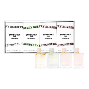 【BURBERRY】HER香水旅行迷你組 5ml*4
