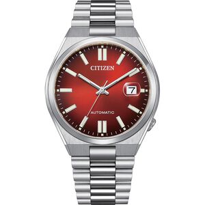 CITIZEN 星辰 限量款 TSUYOSA 青春撞色機械錶-漸層紅 禮物 NJ0150-56W