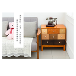 【Y HOUSE】Wooden cabinet, chest of drawers, sideboard, log style, wood color, storage cabinet - 8 drawers, , large