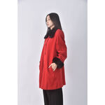 (L) coria大衣紅色外套二手衣, , large
