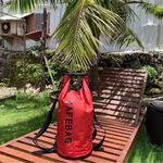 多功能防水袋 10L-黑色 漂浮背包 防水 朔溪 潛水 浮潛 衝浪 獨木舟, , large