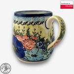 【SOLO Vintage】Cerraf Polish Pottery 320ml Mug Song of Wildflowers Series Made in Poland, , large