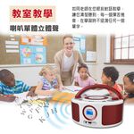 SAMPO AK-W2001UL Portable CD MP3 USB Stereo, Hibiscus Red, Dual Channel, , large