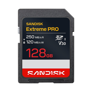 【SanDisk】Extreme PRO 128G SDXC UHS-I U3 V30 相機用記憶卡