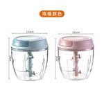 手拉切菜器 大容量 拉蒜器 碎菜器 蒜泥器 切丁器 切蒜器 手拉切碎器【Ho覓好物】蒜泥器 搗蒜器 YHX1772, , large