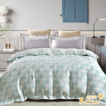 【Betrise】 Simple Blue | C Energy Series 300-Thread 100% Pure Tencel™ Light-Quenched Graphene Quilt/Double-Use Quilt Cover (182 x 212 cm), , large
