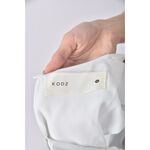 (S) kodz質感圓領灰色上衣二手衣, , large