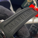[星晴錶業]MASERATI手錶,44mm,R8851123007黑色錶面黑錶殼深黑色矽膠錶帶款, , large