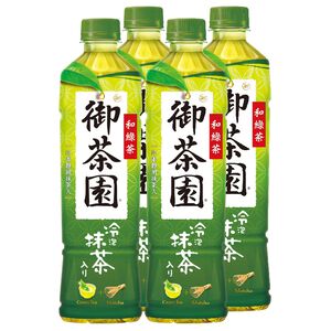 御茶園 和綠茶抹茶入(無糖) 550ml