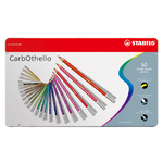 【STABILO】思筆樂 CarbOthello 奧賽樂水性粉彩筆 60色鐵盒 / 盒 1460-6, , large