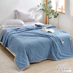 【FOCA】Blooming Powder | Daily Cooling Double Silver Ion Anti-blur Washable Cotton Four Seasons Quilt/Cool Quilt (Large Size 180x220cm), , large