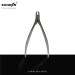 Professional Cuticle Nippers, Built-in Spring Scissors, Dead Skin Trimmer, Manicure Tool, SUNDEN SD1818, , large