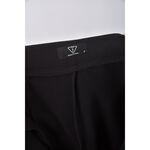 (S) ran 2高腰質感黑色長褲二手衣, , large