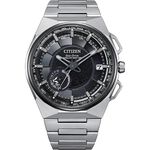 CITIZEN 星辰 限量週年紀念款 超級鈦GPS衛星對時手錶-星際黑 禮物 CC3097-52E, , large