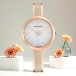 SWAROVSKI 施華洛世奇 送禮 CrystallineDelight 璀璨晶鑽女錶 手錶-34mm 5642218, , large