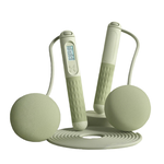 [A&R] Smart Counting Weighted Jump Rope - Large Ball Long Rope (Green), , large