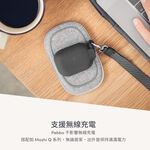 Moshi Pebbo for AirPods 3 保護套 藍牙耳機充電盒 (附可拆式腕帶)-米色（僅適用AirPods 3）, , large