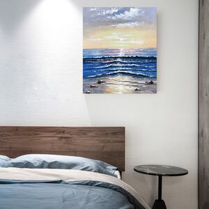 【御畫房】 手繪抽象油畫 美侖美奐 50*60cm