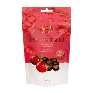 Cranberries in chocolate