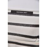 (S) mayson grey條紋白色短袖上衣二手衣, , large