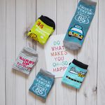 [Kaimei Cotton Industry] 8 pairs set, random and excellent, MIT made in Taiwan, pure cotton non-slip straight style children's socks 13-16cm Kaimei Cotton Industry, , large