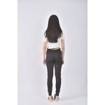 (S) adidas高腰運動質感黑色長褲二手衣, , large