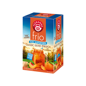 【TEEKANNE】Frio Flavored Black Tea-Peach  (2.5g x 18bags/box) 