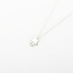 【Angel & Me】守護 好運 法蒂瑪之手 Hamsa s925 純銀 項鍊 禮物, , large
