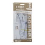 BOSS 1開4插2P高溫斷電延長線2米, , large