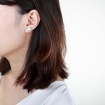 【Angel & Me】簡約 天使 羽毛 一對 s925 純銀 耳環 生日 情人節 禮物, , large