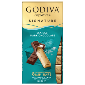 GODIVA迷你黑巧克力棒-海鹽
