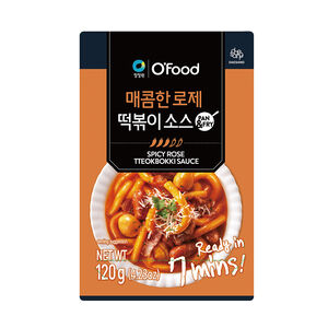 O`Food辣味起司年糕醬