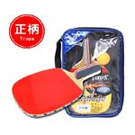 Success成功 44101-1 正手柄五夾反膠桌球拍(學校級), , large