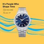 CITIZEN 星辰 限量黑潮復古版 機械錶-41mm NK0008-85L, , large
