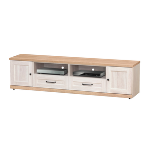 【唯熙傢俱】查理白橡色6尺電視櫃