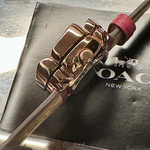 [星晴錶業]COACH手錶,28mm,CH00178玫瑰金色錶面玫瑰金錶殼粉紅真皮皮革錶帶款, , large