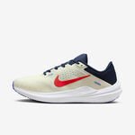 Nike Air Winflo 10 男 慢跑鞋 運動 路跑 訓練 基本款 緩震 米黃 深藍 [DV4022-006], , large