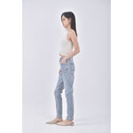 (S) jeans丹寧牛仔質感藍色長褲二手衣, , large