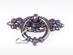 【協進五金】拉環組(拉環+飾片) 深咖啡古