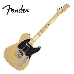 Fender MIJ Hybrid 50s Tele MN OWB 日廠 電吉他 原木木紋款【敦煌樂器】