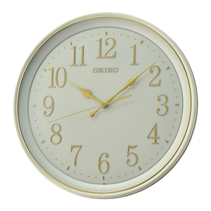 SEIKO 精工 立體數字 滑動式秒針靜音掛鐘 QXA798W