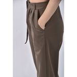 (S) 【安于晴Charlene私服】高腰質感西裝收腰棕色長褲二手衣, , large