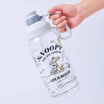 『HOUSUXI．舒希』史努比－Tritan大容量水瓶1800ml(A2), , large