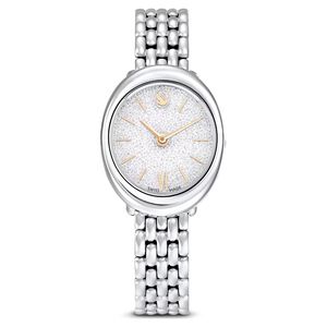 SWAROVSKI 施華洛世奇 Imber 璀璨水晶橢圓形手錶 女錶-37 x 30mm(5717590)