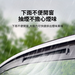 Micro-USB car ventilation fan - black (triple vents), , large