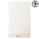 【SOLO Vintage】LCW Home 50x80cm Spring Mimosa Embroidery Towel 100% Cotton Super Absorbent Made in Turkey, , large
