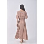 (L) vanessa韓牌碎花氣質粉色洋裝二手衣, , large