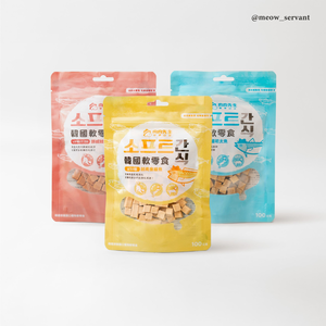[逆風飛翔]肉肉先生 韓國狗狗軟零食 明太魚 100g