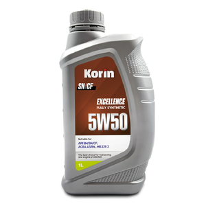 Korin Excellence 5W50 SN全合成機油